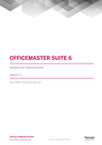 Handbuch für die OfficeMaster Suite Version 6.2